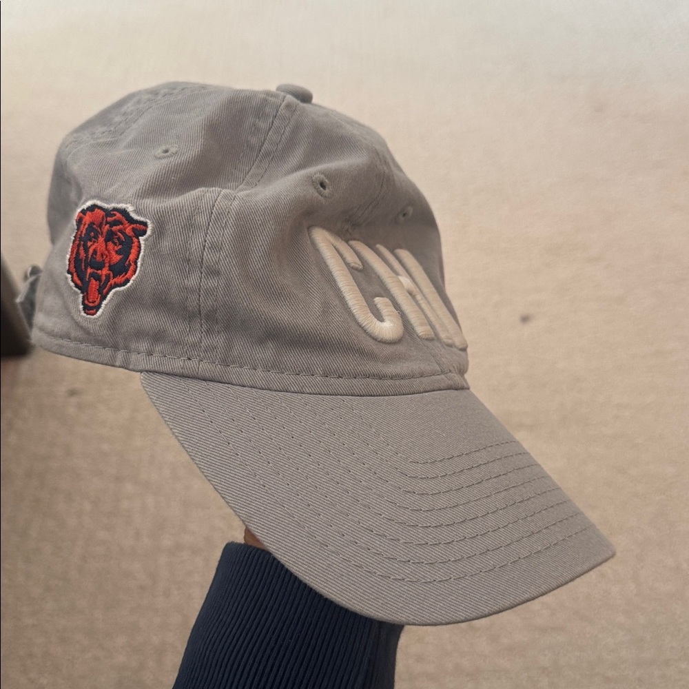 NFL Gray Cap with Embroidered Logo